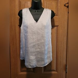 Banana Republic Lined Sleeveless V-Neck Blouse Size XS EUC!